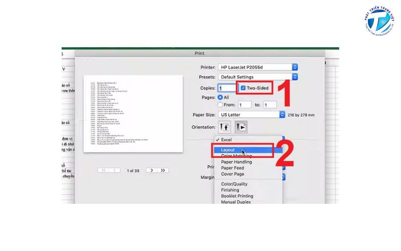 Cách cài đặt chức năng tự đảo mặt trên máy in HP